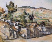 Paul Cezanne Hillside in Provence Spain oil painting artist